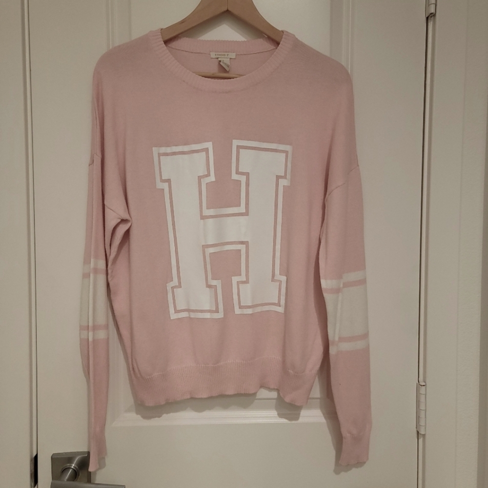 FOREVER21 Spring Sweater Size M Light Pink
